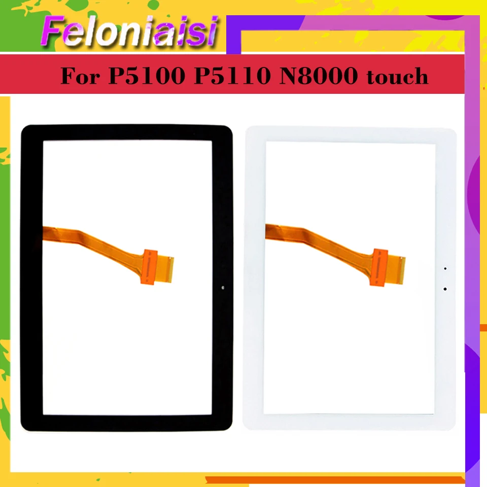 Оригинал 10 1 "для Samsung Galaxy Tab 2 P5100 P5110 N8000 N8010 сенсорный экран дигитайзер панель