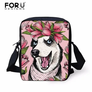 FORUDESIGNS Casual Bag Brand Siberian Husky Dog Pattern Messenger Bag for Women Mini Teenager Girls Crossbody Bag Mini Bags
FORUDESIGNS Casual Bag Brand Siberian Husky Dog Pattern Messenger Bag for Women Mini Teenager Girls Crossbody Bag Mini Bags