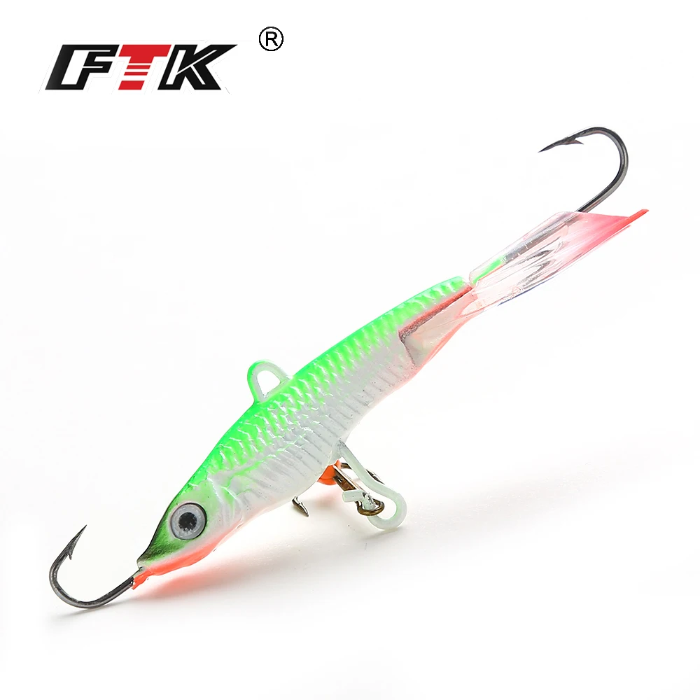FTK Balancer Lure Ice Fishing Jig Bait 1PC 7.8CM/15G Carp Fishing hooks Lead Hard Lure Artificial Bait accessories
FTK Balancer Lure Ice Fishing Jig Bait 1PC 7.8CM/15G Carp Fishing hooks Lead Hard Lure Artificial Bait accessories