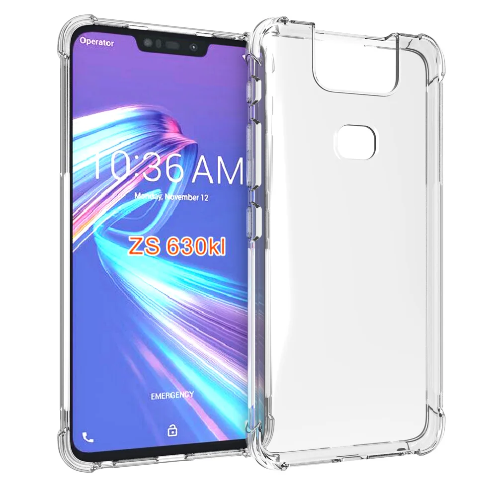 Crystal Clear Anti-slip Anti-Scratch Shockproof Durable Flexible TPU soft Case Cover for ASUS Zenfone 6 2019 ZS630kL
Crystal Clear Anti-slip Anti-Scratch Shockproof Durable Flexible TPU soft Case Cover for ASUS Zenfone 6 2019 ZS630kL