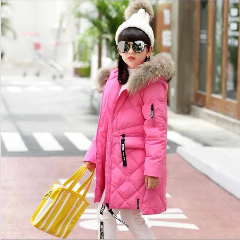 Girl's Winter Jacket Down Jackets Coats 2017 Kids Jacket Hooded Long Sections Children Clothes Receive Warm Outerwear Snowsuit
Girl's Winter Jacket Down Jackets Coats 2017 Kids Jacket Hooded Long Sections Children Clothes Receive Warm Outerwear Snowsuit