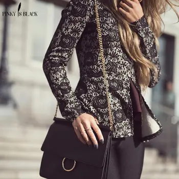 PinkyIsBlack Outerwear & Coats Jackets Long Sleeve Fashion Black Lace Zipper Jacket Female Short Coats And Jackets Women
PinkyIsBlack Outerwear & Coats Jackets Long Sleeve Fashion Black Lace Zipper Jacket Female Short Coats And Jackets Women