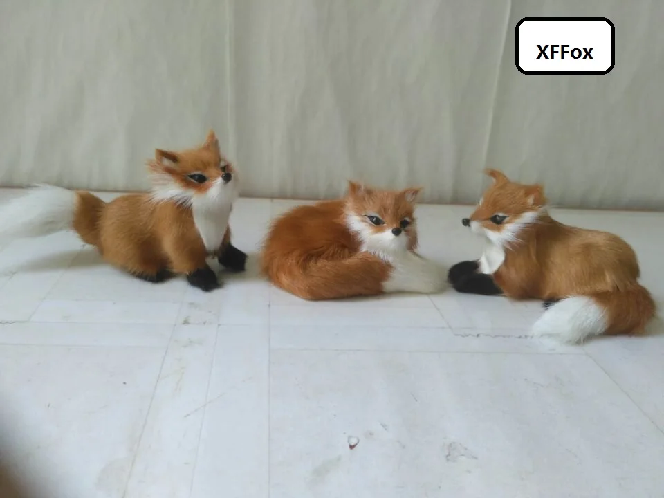 3 pieces a set real life brown fox models plastic&furs cute fox dolls gift about 8.5-12cm xf1664
3 pieces a set real life brown fox models plastic&furs cute fox dolls gift about 8.5-12cm xf1664