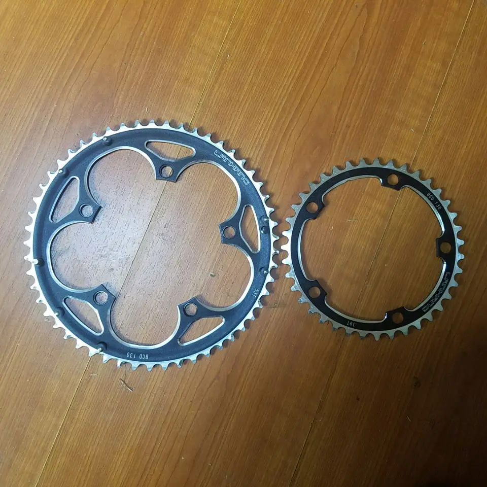 130 BCD 53T 39T Bikes Road Bicycle Crank Crankset Disc Chain Wheel Tooth Slice Repair Parts
130 BCD 53T 39T Bikes Road Bicycle Crank Crankset Disc Chain Wheel Tooth Slice Repair Parts