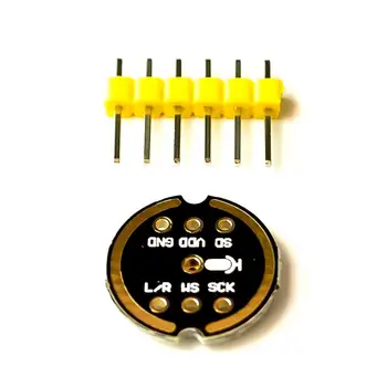 MH-ET LIVE Omnidirectional Microphone Module I2S Interface INMP441 MEMS High Precision Low Power Ultra small volume for ESP32
MH-ET LIVE Omnidirectional Microphone Module I2S Interface INMP441 MEMS High Precision Low Power Ultra small volume for ESP32