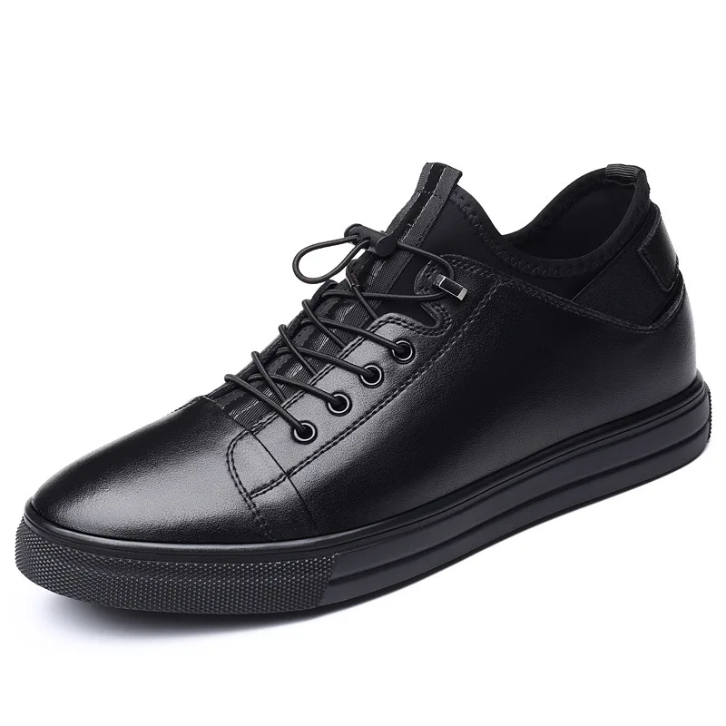 2019 Spring New Genuine Leather Korean Version The Simple Steady Solid Color Lazy Breathable Elastic Belt Men's Shoes Heighten
2019 Spring New Genuine Leather Korean Version The Simple Steady Solid Color Lazy Breathable Elastic Belt Men's Shoes Heighten
