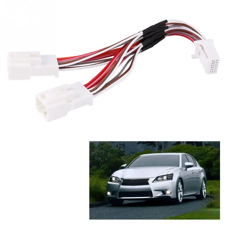 Adapters Sockets Car Harness Y-Cable Splitter 1 to 2 Cable AUX in USB Interface for Toyota Lexus araba aksesuar
Adapters Sockets Car Harness Y-Cable Splitter 1 to 2 Cable AUX in USB Interface for Toyota Lexus araba aksesuar