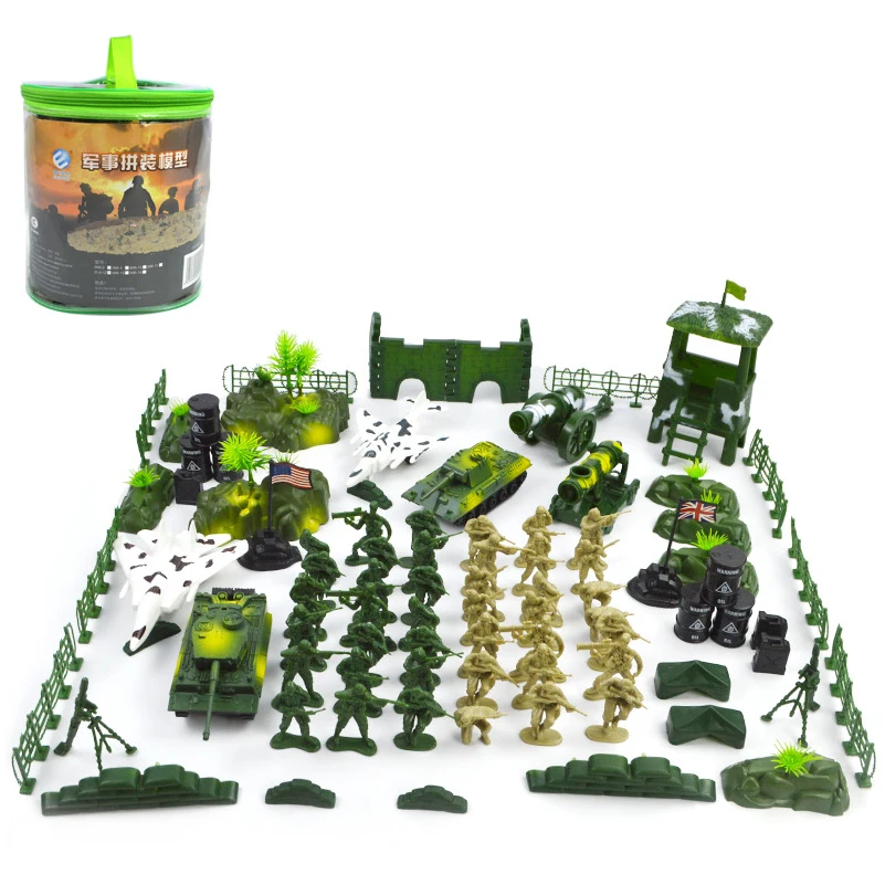 1 set Soldier Army Model DIY Sandbox Game Military Toy Soldier Tank Fighter Action Figures Playset Kit Model Toy For Kids
1 set Soldier Army Model DIY Sandbox Game Military Toy Soldier Tank Fighter Action Figures Playset Kit Model Toy For Kids