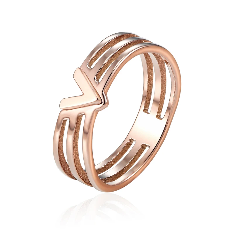 Hot Sale 316L Stainless Steel Rings For Women Rose Gold Colour Brand V Letter Triangle Cute Rings Jewelry Gift Wholesale
Hot Sale 316L Stainless Steel Rings For Women Rose Gold Colour Brand V Letter Triangle Cute Rings Jewelry Gift Wholesale