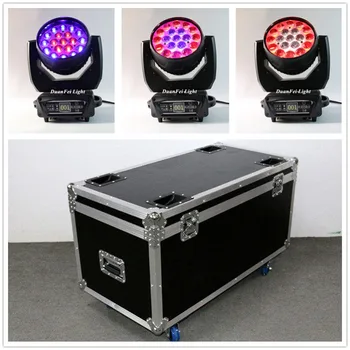 (Flightcase) 6pcs Ring Wash ZOOM LED Moving Head 19x15w rgbw zoom 4in1 led wash zoom moving head light
(Flightcase) 6pcs Ring Wash ZOOM LED Moving Head 19x15w rgbw zoom 4in1 led wash zoom moving head light