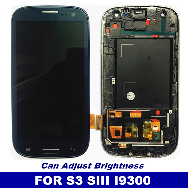 New LCD Replacement For Samsung Galaxy S3 i9300 LCD Display for S3 III Touch Screen Digitizer Assembly With Frame TFT
New LCD Replacement For Samsung Galaxy S3 i9300 LCD Display for S3 III Touch Screen Digitizer Assembly With Frame TFT