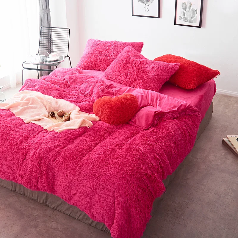 Pure Color Mink Velvet Bedding Sets HTB1KaktJ7KWBuNjy1zjq6AOypXaa.jpg - Pure Color Mink Velvet Bedding Sets