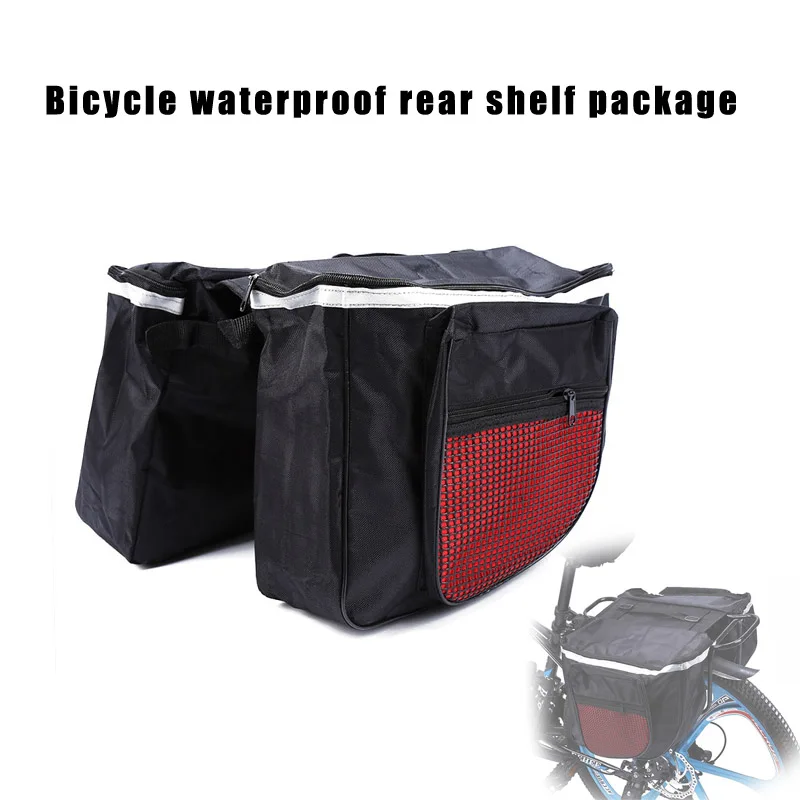Bicycle Bags Storage Pannier Pouch Waterproof for Cycling Rear Rack Seat Trunk Saddle FH99
Bicycle Bags Storage Pannier Pouch Waterproof for Cycling Rear Rack Seat Trunk Saddle FH99