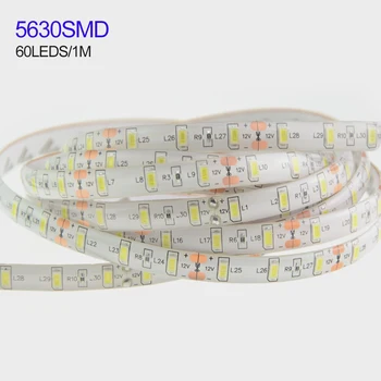 DC12V Led Strip Light SMD5630 IP20 IP65 Waterproof Christmas Flexible Ribbon TV Background Lighting , 60Led/M 300Leds 5Meter
DC12V Led Strip Light SMD5630 IP20 IP65 Waterproof Christmas Flexible Ribbon TV Background Lighting , 60Led/M 300Leds 5Meter