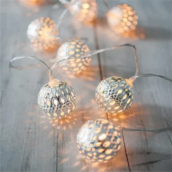 With Bells Warm White 5M 28led Fairy String light Round Silver Iron ball decorative rope for indoor outdoor
With Bells Warm White 5M 28led Fairy String light Round Silver Iron ball decorative rope for indoor outdoor