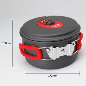 Alocs 7Pcs Outdoor Camping Hiking Picnic Cookware Set With Frying Pan Pot Kettle Sets Fold Camping Hiking Cookware Cw-C06S
Alocs 7Pcs Outdoor Camping Hiking Picnic Cookware Set With Frying Pan Pot Kettle Sets Fold Camping Hiking Cookware Cw-C06S