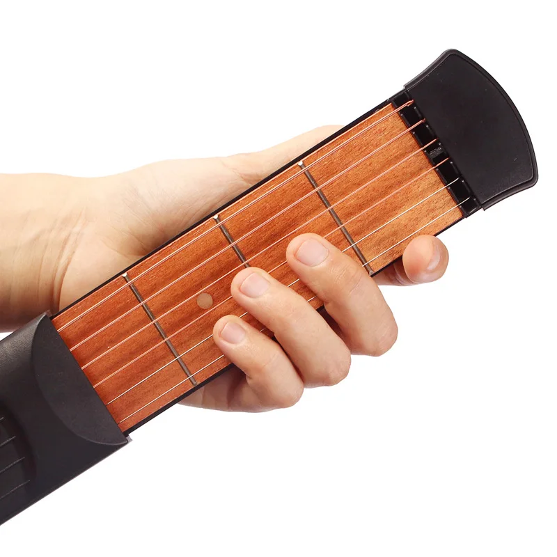 4 Frets Finger Exerciser Pocket Guitar Portable Guitar Hand Type Chords Conversion Exercise Tools
4 Frets Finger Exerciser Pocket Guitar Portable Guitar Hand Type Chords Conversion Exercise Tools