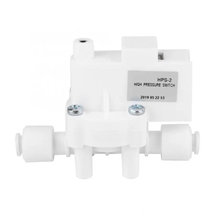 1/4" DC 24V High Pressure Switch For Pump RO Water Fitlers Reverse Osmosis Tank 0.25MPa Action High Pressure Switch For Pump
1/4" DC 24V High Pressure Switch For Pump RO Water Fitlers Reverse Osmosis Tank 0.25MPa Action High Pressure Switch For Pump
