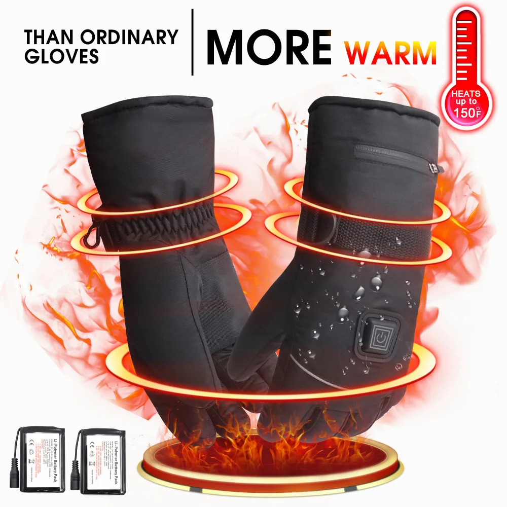 7.4V Winter Warm Heated Gloves Man Woman for Outdoor Activity Hiking Skating Motorcycle Smart Rechargeable Battery Heated Glove
7.4V Winter Warm Heated Gloves Man Woman for Outdoor Activity Hiking Skating Motorcycle Smart Rechargeable Battery Heated Glove