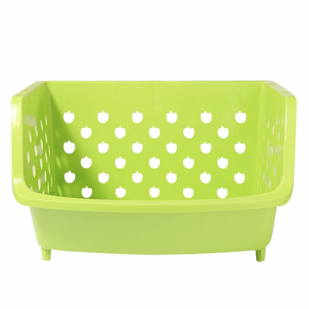 Single-deck Plastic Fruit & Vegetable Storage Box Multi-purpose Kitchen Sundry Goods Storage Container Basket Shelf
Single-deck Plastic Fruit & Vegetable Storage Box Multi-purpose Kitchen Sundry Goods Storage Container Basket Shelf