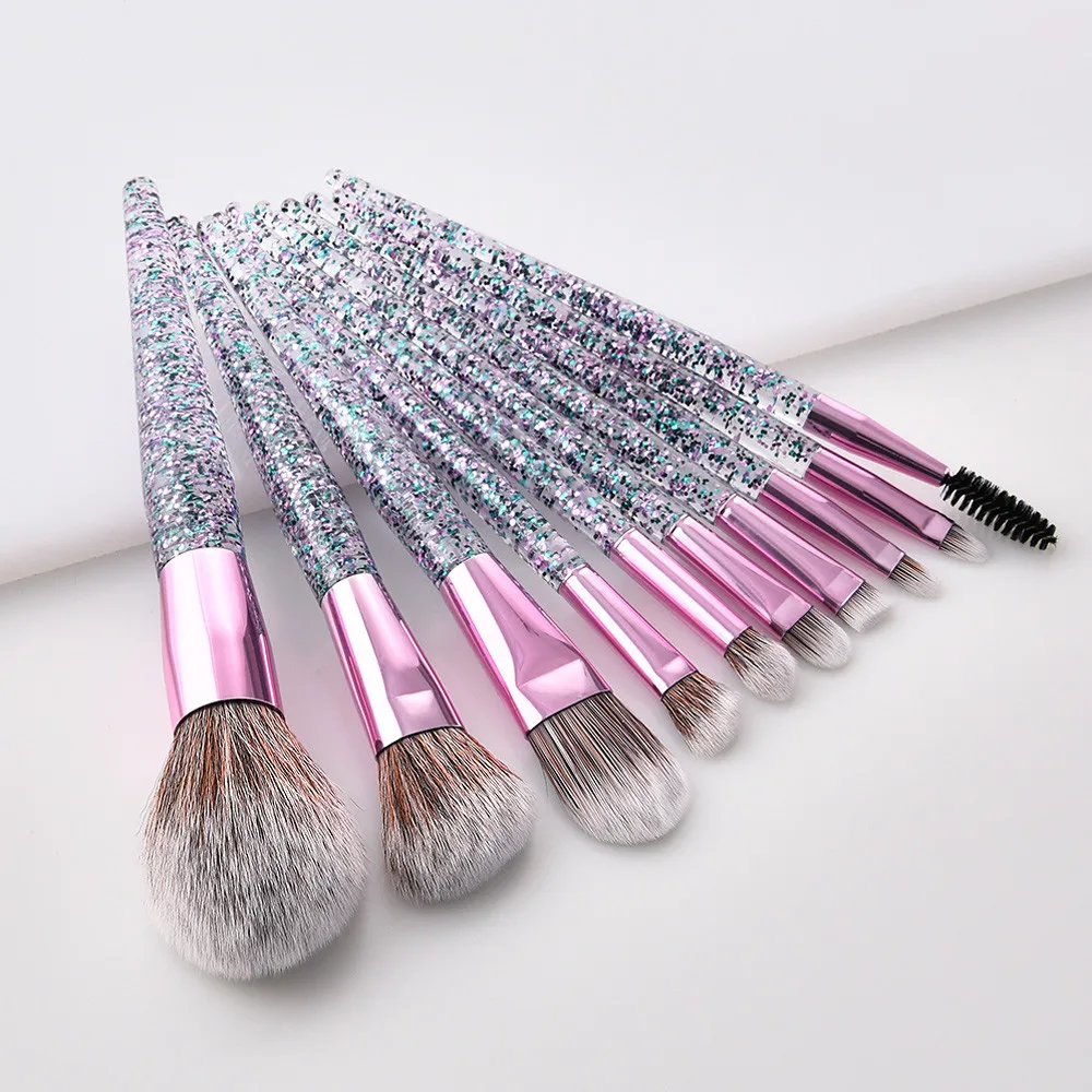 10PCS Rubber Makeup Brushes Foundation Cosmetic Eyebrow Eyeshadow Brush Make up Brushes Sets Tools Pincel Maquiagem
10PCS Rubber Makeup Brushes Foundation Cosmetic Eyebrow Eyeshadow Brush Make up Brushes Sets Tools Pincel Maquiagem