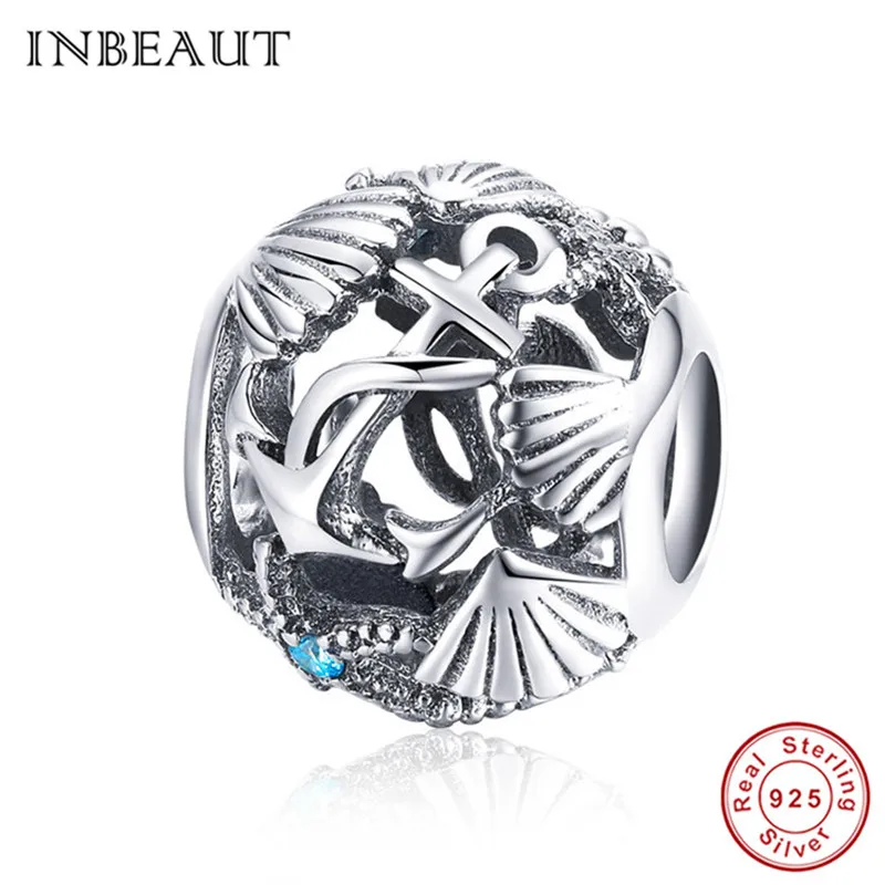 INBEAUT Hot Sale 925 Sterling Silver Deep Seabed Shell Anchor Boat Charm Ancient War Pirate Symbol Beads fit Pandora Bracelet
INBEAUT Hot Sale 925 Sterling Silver Deep Seabed Shell Anchor Boat Charm Ancient War Pirate Symbol Beads fit Pandora Bracelet