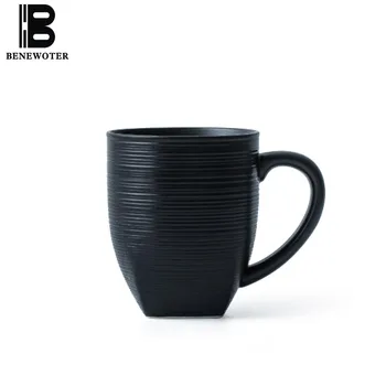 410ml Brief Nordic Matte Black and White Ceramic Mug Porcelain Coffee Mugs Couple Water Cup Afternoon Creative Drinkware Tea Cup
410ml Brief Nordic Matte Black and White Ceramic Mug Porcelain Coffee Mugs Couple Water Cup Afternoon Creative Drinkware Tea Cup