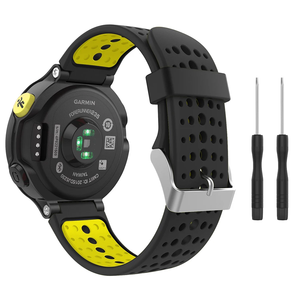 For Garmin Forerunner 230 Band Black with Yellow Breathless Sport Watch Strap For Garmin Forerunner 230/220/235/620/630/735XT
For Garmin Forerunner 230 Band Black with Yellow Breathless Sport Watch Strap For Garmin Forerunner 230/220/235/620/630/735XT