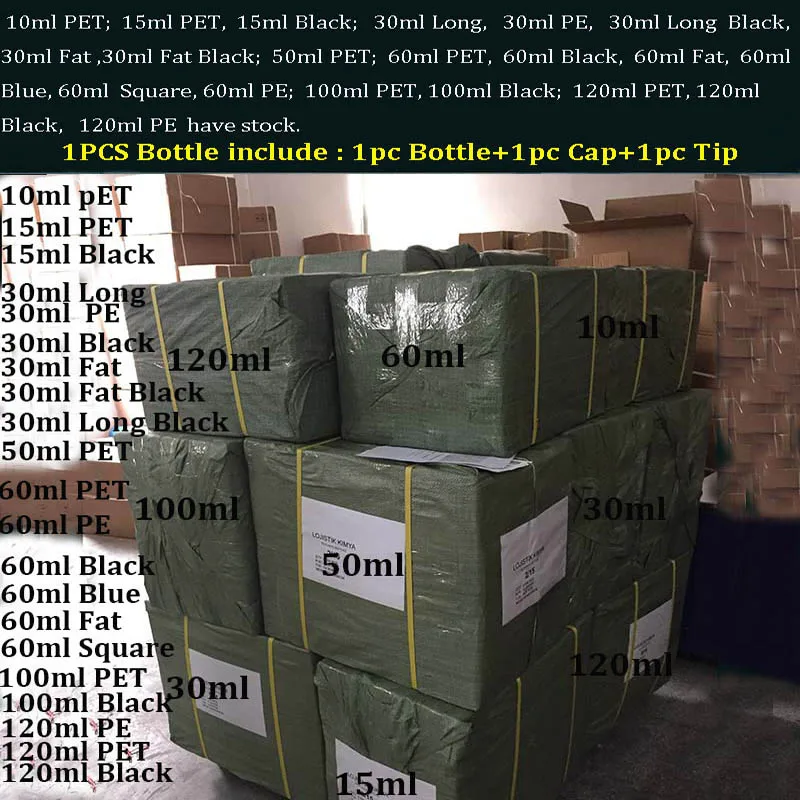 50pcs empty E Liquid Fat bottles 10ml 15ml 30ml 50ml 60ml 100ml 120ml fat Long Dropper Bottle Plastic pen Shape Bottles
50pcs empty E Liquid Fat bottles 10ml 15ml 30ml 50ml 60ml 100ml 120ml fat Long Dropper Bottle Plastic pen Shape Bottles