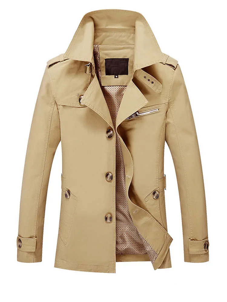 HEE GRAND 2019 Autunm Hot Sale Men's Casual Jacket Turn-down Collar Solid Cotton Jacket with Epaulet Long Zipper Coat MWJ2599
HEE GRAND 2019 Autunm Hot Sale Men's Casual Jacket Turn-down Collar Solid Cotton Jacket with Epaulet Long Zipper Coat MWJ2599