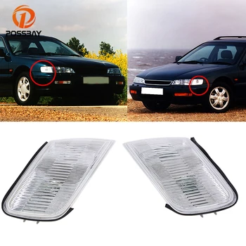 POSSBAY Corner Side Turn Signal Lights Indicator Lamps for Honda Accord Coupe DX/EX/LX 1994-1997 Side Light Housing
POSSBAY Corner Side Turn Signal Lights Indicator Lamps for Honda Accord Coupe DX/EX/LX 1994-1997 Side Light Housing