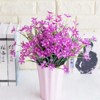 Fake Orchid Grass Bunch (7 stems/piece) Simulation Spring Grasses Plastic Leaf for Wedding Home Decorative Artificial Flowers
Fake Orchid Grass Bunch (7 stems/piece) Simulation Spring Grasses Plastic Leaf for Wedding Home Decorative Artificial Flowers