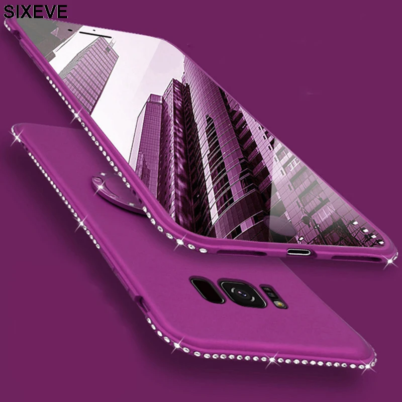 Fashion Matte Diamond Silicone Soft Cases For Samsung Galaxy Note 8 S9 S8 S10 Plus Lite S7 Edge Cell Phone Slim Glitter Cover on
Fashion Matte Diamond Silicone Soft Cases For Samsung Galaxy Note 8 S9 S8 S10 Plus Lite S7 Edge Cell Phone Slim Glitter Cover on