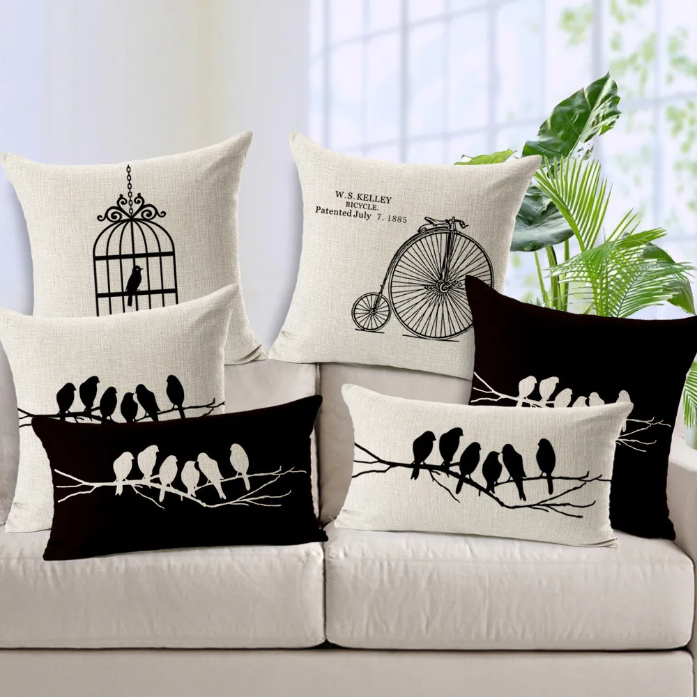 Decorative throw pillow case cover square shape bird on the branch kussen overtrek funda cojines capa de almofadas 45x45cm
Decorative throw pillow case cover square shape bird on the branch kussen overtrek funda cojines capa de almofadas 45x45cm