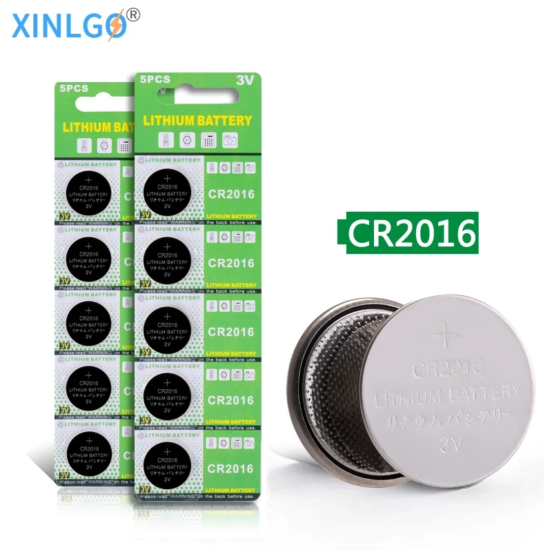 10pcs/2Pack CR2016 3V Lithium Battery 3 Volt,90mAh for Watch, LCD Writing Tablet and Car Remote Controls
10pcs/2Pack CR2016 3V Lithium Battery 3 Volt,90mAh for Watch, LCD Writing Tablet and Car Remote Controls