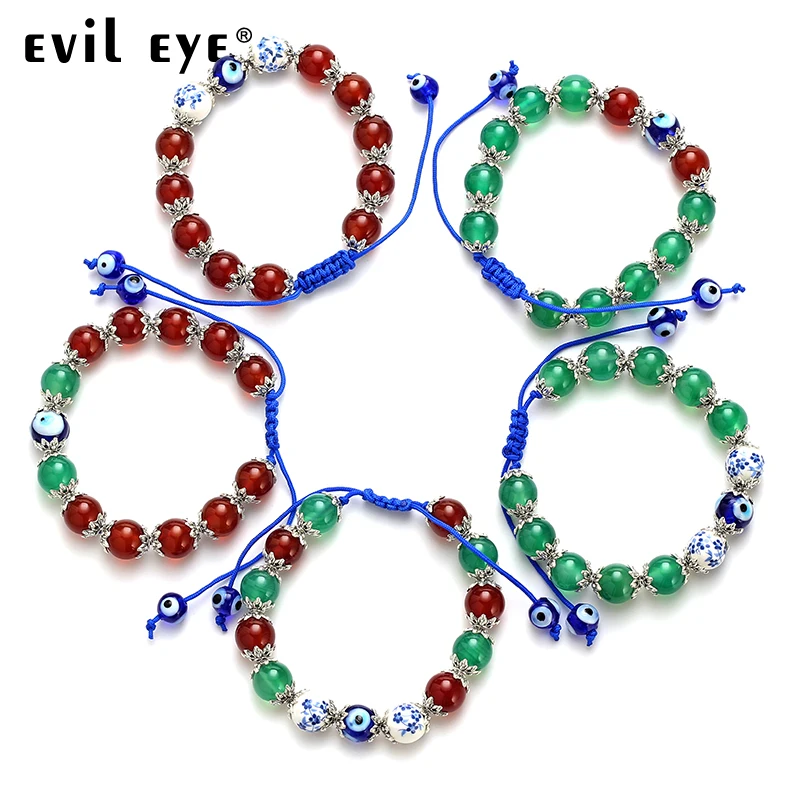 EVIL EYE High Quality Free shipping New Fashion Stone Charm Blue Rope Bracelet with blue eyes Gift for Women man EY4707
EVIL EYE High Quality Free shipping New Fashion Stone Charm Blue Rope Bracelet with blue eyes Gift for Women man EY4707