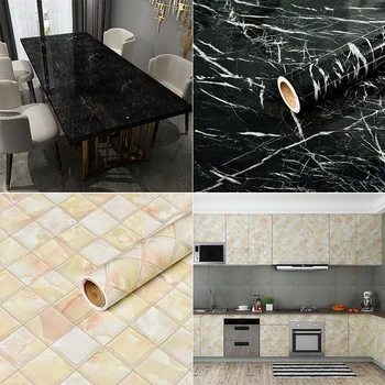 10M waterproof PVC marble wall stickers roll stove color film furniture home kitchen backsplash cooktop slf-adhesive wallpaper
10M waterproof PVC marble wall stickers roll stove color film furniture home kitchen backsplash cooktop slf-adhesive wallpaper