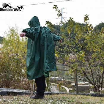 Hunting Green Durable Waterproof Raincoat Fishing Camping Hiking Bird Watching Bird Shooting Poncho Rain Gear for Sports Outdoor
Hunting Green Durable Waterproof Raincoat Fishing Camping Hiking Bird Watching Bird Shooting Poncho Rain Gear for Sports Outdoor