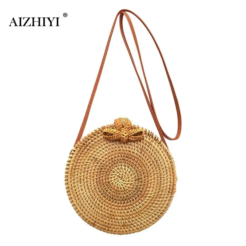 2018 Round Straw Bags Women Summer Rattan Bag Handmade Woven Beach Cross Body Bag Circle Bohemia Shoulder Messenger Handbag Bali
2018 Round Straw Bags Women Summer Rattan Bag Handmade Woven Beach Cross Body Bag Circle Bohemia Shoulder Messenger Handbag Bali