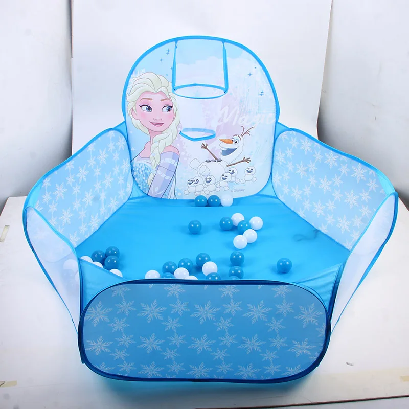 Frozen Folding Kids Ocean Ball Game Pit Kids Ocean Tent Playpen Pool Portable Children Playing House Tent And 50pcs ball (3)