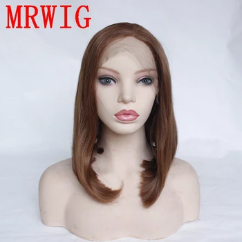 MRWIG 12in Brown Hair Color Short Bob Straight Left Part Synthetic Lace Front Wig Heat Resistant Fiber for Woman
MRWIG 12in Brown Hair Color Short Bob Straight Left Part Synthetic Lace Front Wig Heat Resistant Fiber for Woman