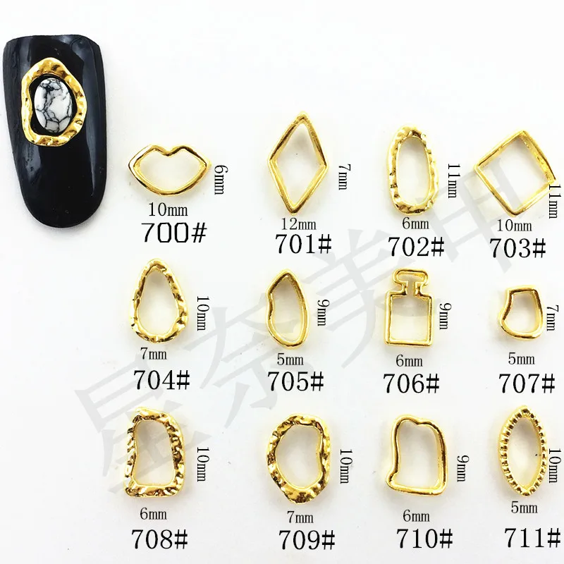 100pcs/bag 2017 New Japan 3D Nail Art Alloy Kawaii Irregular Frame DIY Metal Nail Charm Nail Art Styling Tools Supplies Sale
100pcs/bag 2017 New Japan 3D Nail Art Alloy Kawaii Irregular Frame DIY Metal Nail Charm Nail Art Styling Tools Supplies Sale