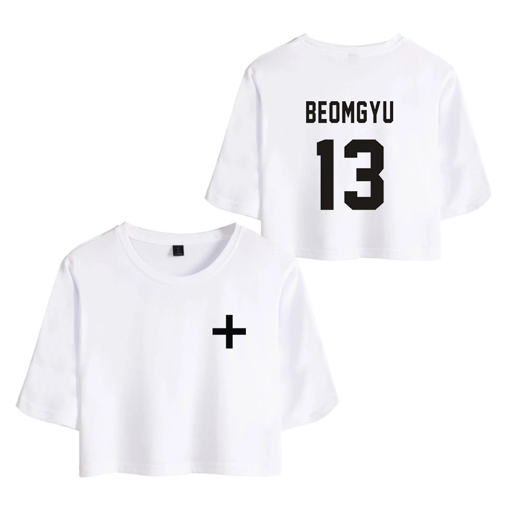 TXT Tomorrow X Together Fashion Printed Women Crop Tops Summer Short Sleeve Tshirts 2019 Hot Sale Casual Girls Sexy Tee Shirts
TXT Tomorrow X Together Fashion Printed Women Crop Tops Summer Short Sleeve Tshirts 2019 Hot Sale Casual Girls Sexy Tee Shirts