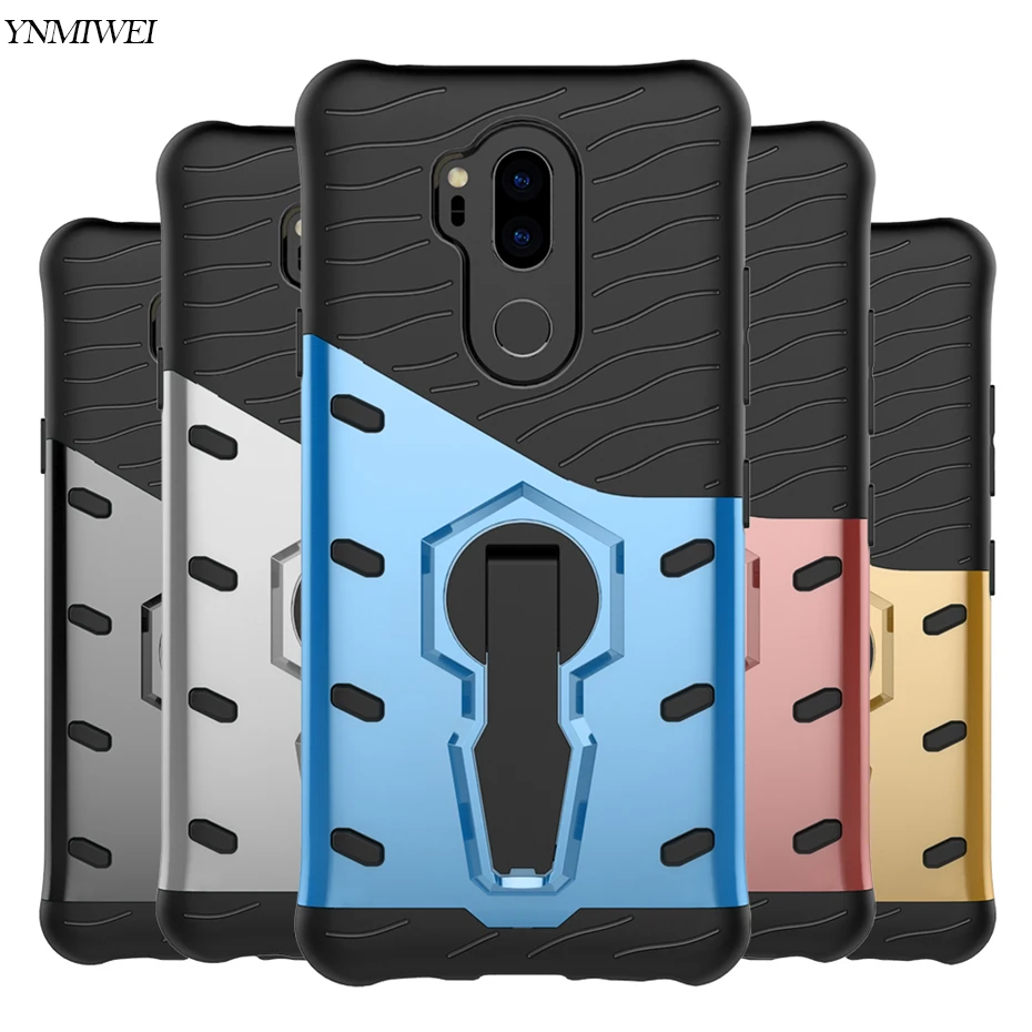 YNMIWEI For LG G7 ThinQ Cover Case 6.1'' Hybrid Hard PC & Soft TPU Shockproof Armor Phone Case For lg g7 thinq G710 Stand Cover
YNMIWEI For LG G7 ThinQ Cover Case 6.1'' Hybrid Hard PC & Soft TPU Shockproof Armor Phone Case For lg g7 thinq G710 Stand Cover