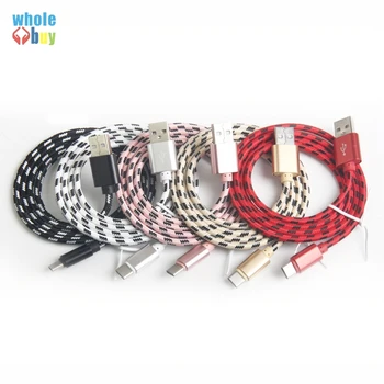 300pcs USB Type C Cable for Huawei Mate 20 Pro 1m 2m 3m Nylon Lattice Braided USB C Charging Cable for Samsung Galaxy S9 Plus
300pcs USB Type C Cable for Huawei Mate 20 Pro 1m 2m 3m Nylon Lattice Braided USB C Charging Cable for Samsung Galaxy S9 Plus
