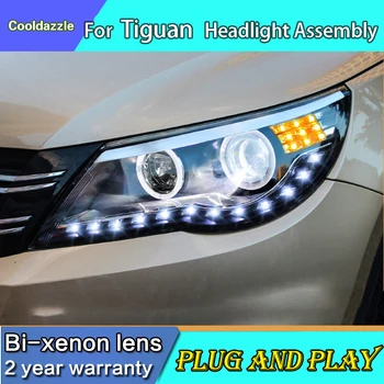 For Volkswagen Tiguan LED Head Lamp Angle Eyes Head Light Assembly 2010-2012 Year
For Volkswagen Tiguan LED Head Lamp Angle Eyes Head Light Assembly 2010-2012 Year