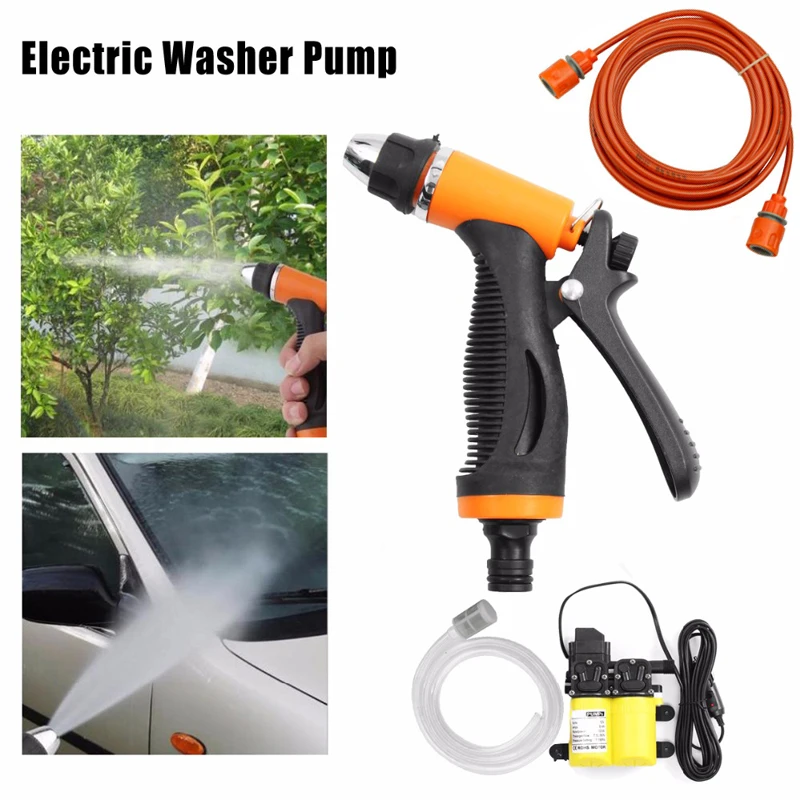 Fraflor 100W Portable 12V Car Washer High Pressure Car Electric Washer Pump Kits with Car Cigarette Charger Car Washing Machine
Fraflor 100W Portable 12V Car Washer High Pressure Car Electric Washer Pump Kits with Car Cigarette Charger Car Washing Machine