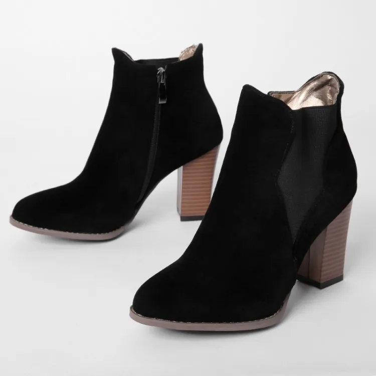Big Size 9 10 11-16 boots women shoes ankle boots for women ladies boots Stitching side zipper pointed suede finish
Big Size 9 10 11-16 boots women shoes ankle boots for women ladies boots Stitching side zipper pointed suede finish