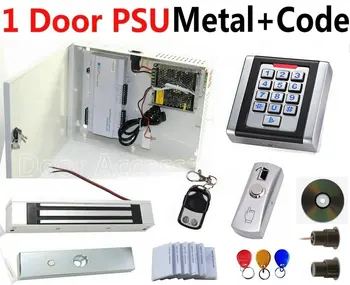 1 Door All-in-one Power Controller+Metal Keypad/RFID Card reader For One Door Entry+Exit Electro Magnetic Lock+Remote controller
1 Door All-in-one Power Controller+Metal Keypad/RFID Card reader For One Door Entry+Exit Electro Magnetic Lock+Remote controller