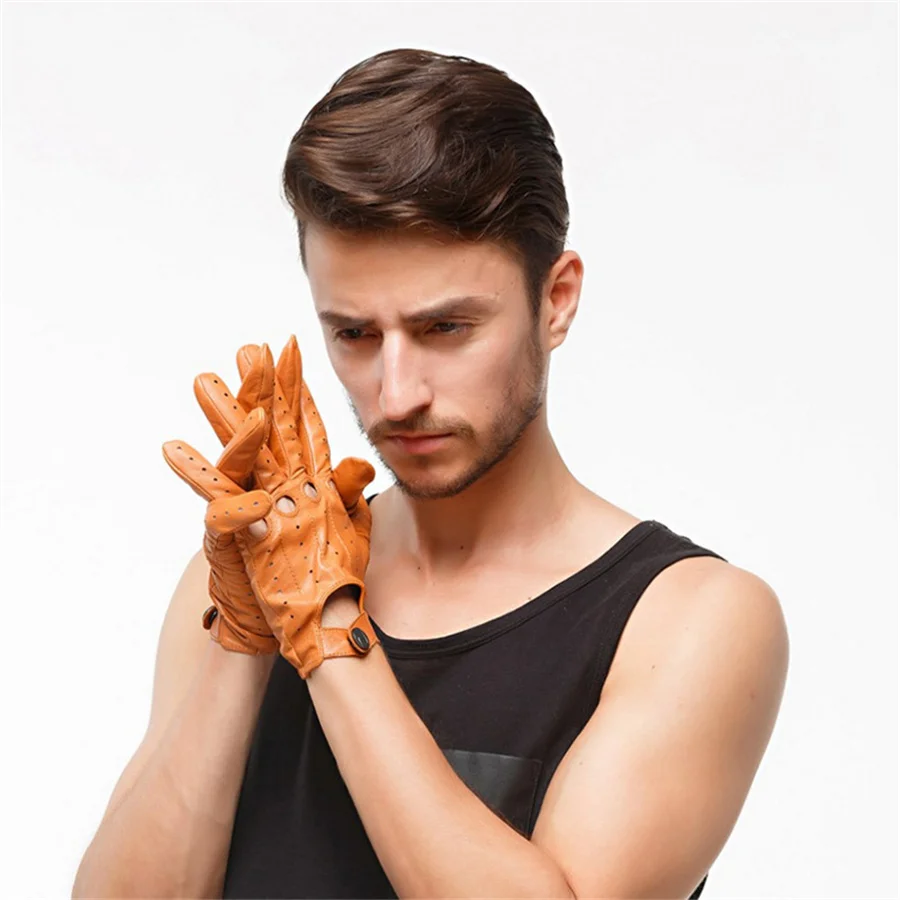 2019 Fashion High Quality Men'S Genuine Leather Gloves Imported Sheepskin Breathable Driving Gloves 3-DC020
2019 Fashion High Quality Men'S Genuine Leather Gloves Imported Sheepskin Breathable Driving Gloves 3-DC020
